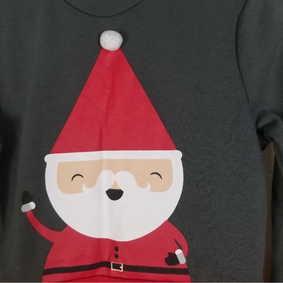 NEW UGLY Sweater CHRISTMAS NWT Mighty Fine Santa Pom Pom Dress - Picture 5 of 7